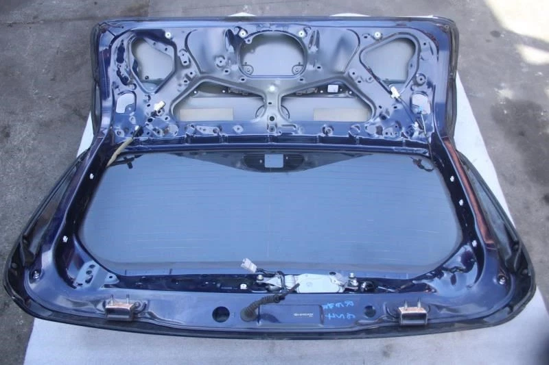 2014 LEXUS RX450H TRUNK LID LIFTGATE HATCH SHELL DEEP SEA BLUE 8V3 - Image 4 of 4