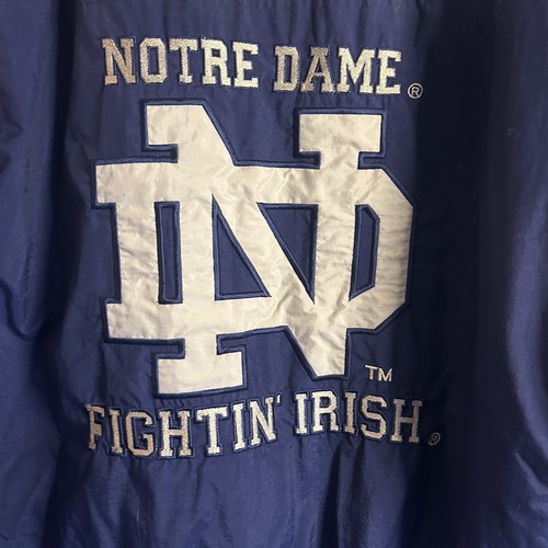 Vintage Apex Notre Dame fighting Irish puffy jacket - Picture 5 of 6