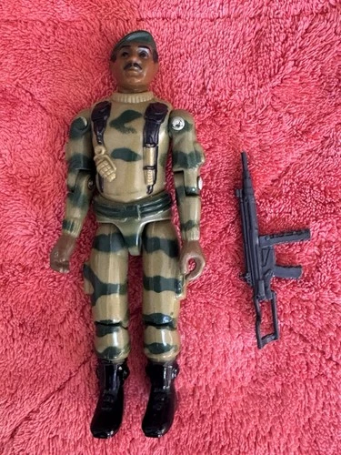 1982 Vintage Hasbro Gijoe Stalker Straight Arm Action Figure Mint Complete