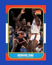 1986-87 Fleer Set-Break # 60 Bernard King NM-MT OR BETTER *GMCARDS*