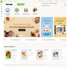 🌽 Vegetables Shop Website Design for Sale + FREE VPS Web Hosting 🥕