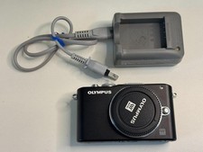 OLYMPUS PEN Lite E-PL3 Black Body Mirrorless Camera As-Is