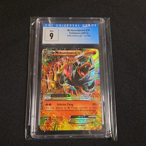M Houndoom-EX graded CGC 9 for sale on eBay