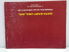 Karnov - Nintendo NES Manual Instruction Booklet