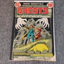 Ghosts #10 DC Comics 1972 Bronze Age Horror Haunted House Classic Cover