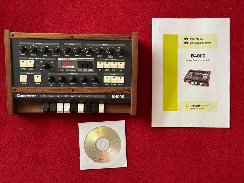 Creamware B4000 Hammond Synthesizer with Leslie Effects - Perfect Condition