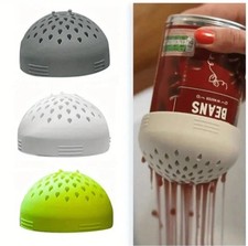 3Pcs Silicone Mini Colander Multi-Purpose Can Filter Cover Strainer for Kitchen