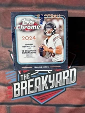 2024 Topps Chrome Football Mega Box Sealed in Hand Ready to Ship! 
