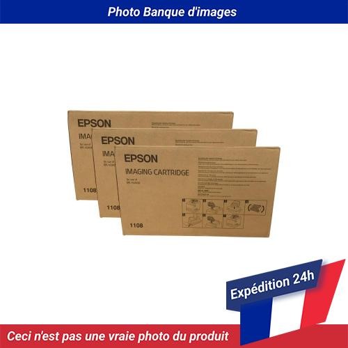 Epson 1108 Imaging Cartridge Black Pack Of 3 - Imagen 1 de 2