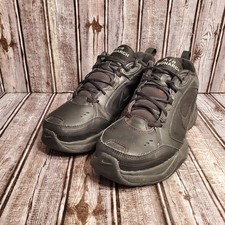 Mens Nike Air Monarch Triple Black Sneakers 4...