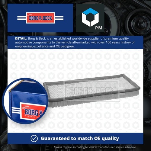 Air Filter fits JAGUAR X TYPE X400 2.1 02 to 09 YB(AJ-V6) B&B 1X439601AA Quality