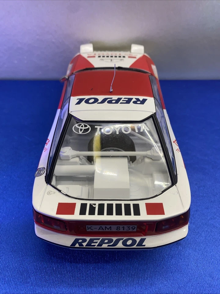 COCHE LOVELY HOT WHEELS 1:18 TOYOTA CELICA GT 4 FOUR 1000 LAKES RALLY 1990 - Imagen 4 de 4