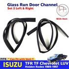 <!--F#f_0-->For ISUZU TFR CHEV LUV 1989-97 Glass Run Door Channel Rubber w Vent FL+FR S12<!--F/-->