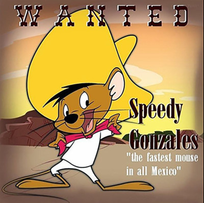 Speedy Gonzales Looney Tunes Arriba  High Quality Metal Fridge Magnet 4x4 8708
