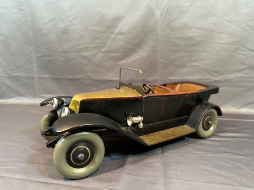 Antique Tin Toy Car by JEP France 1930 clockwork vintage - Picture 8 of 11