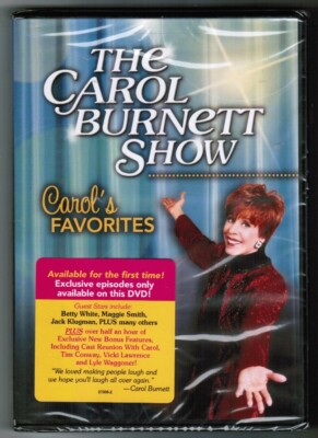 THE CAROL BURNETT SHOW: Carol's Favorites [CRACKER BARREL-EXCLUSIVE DVD, 2012]