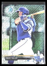 Chase Vallot 2017 Bowman #BCP10    Mega Box Chrome Prospects (Mojo Pattern)