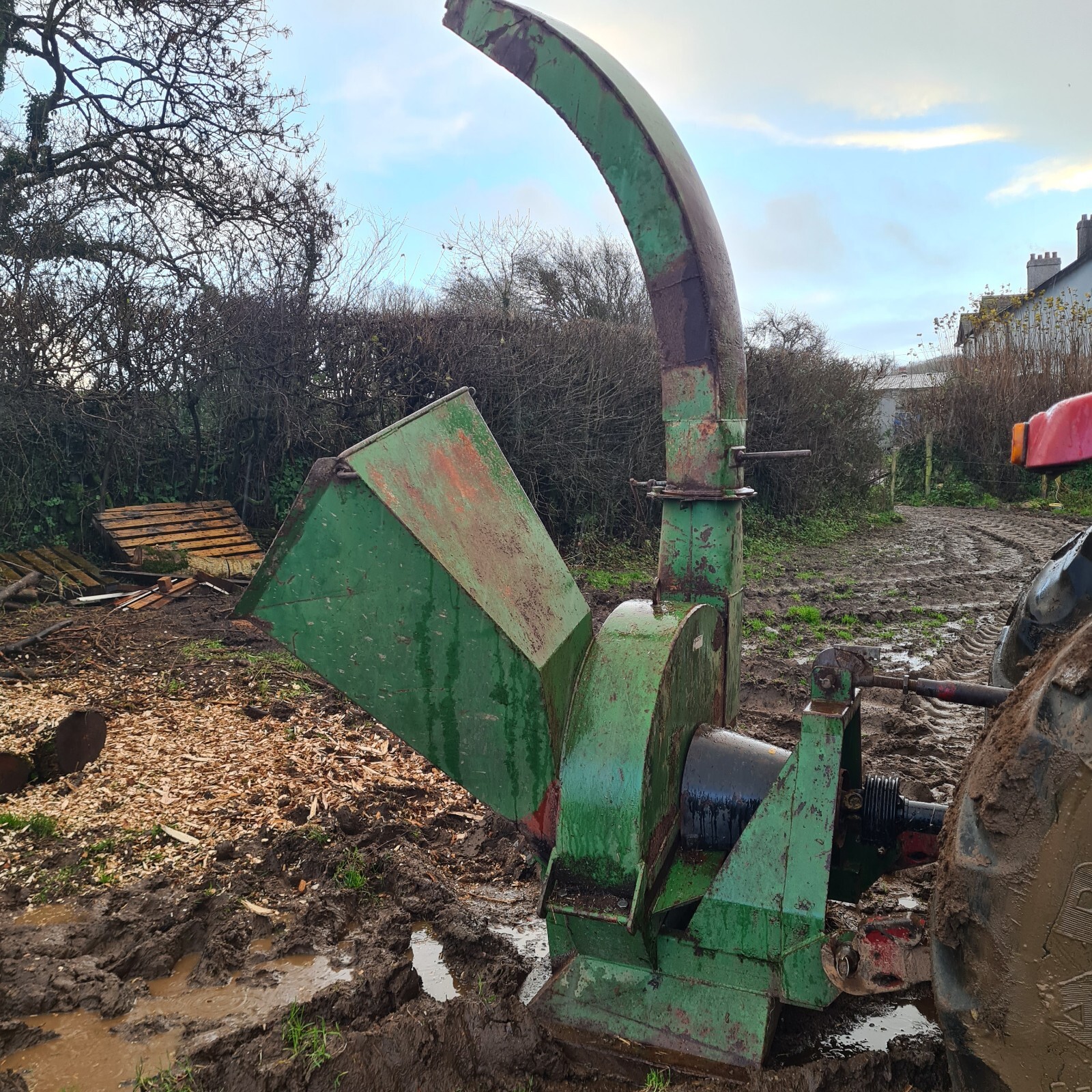 Finwalan TeCe 960 PTO Wood Chipper eBay