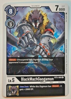 Digimon BlackMachGaogamon Battle of Omni BT5-068 C NM/M