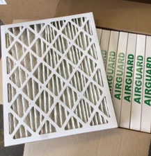 20x24x2 AIRGUARD Pleated Panel Filter 12-Pack DP-g13een 0446211