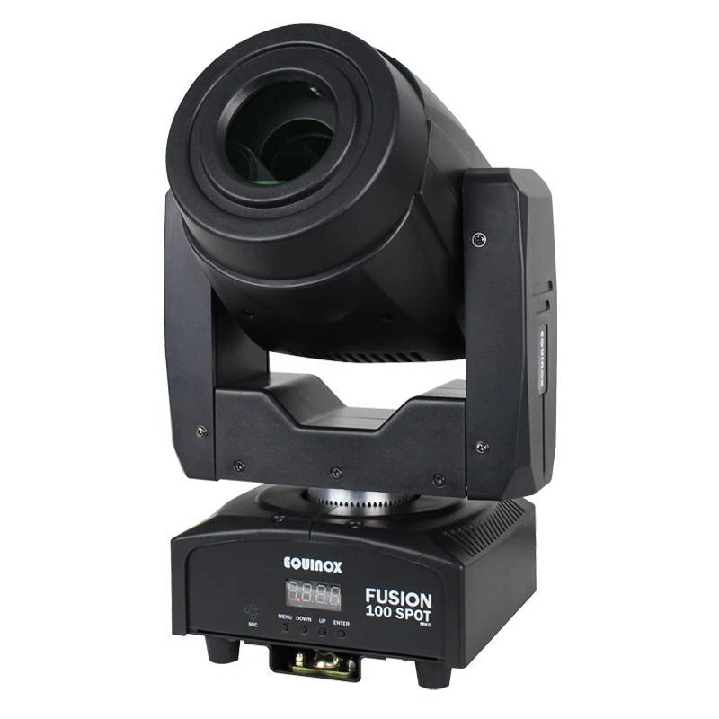 2 x Equinox Fusion 100 Spot MKII Moving Head 80w LED Beam Gobo Colours DJ Stage - Image 2 of 4