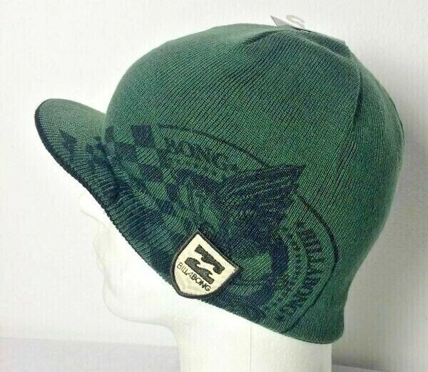 BILLABONG Jutnik Mütze Skimütze Wintermütze Olive Grün Schwarz surplus armygreen