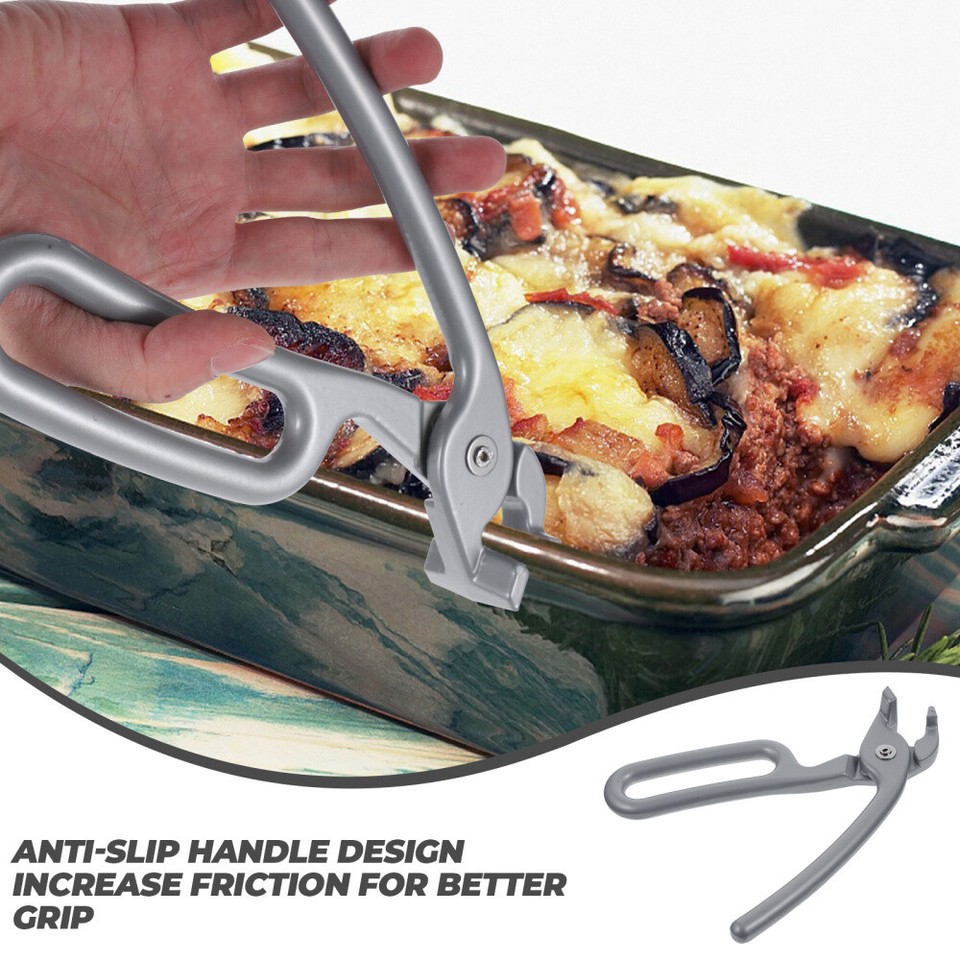 Hot Pot Lifting Clamp Warm Pot Holder Clamp Pan Grabber Baking Plate