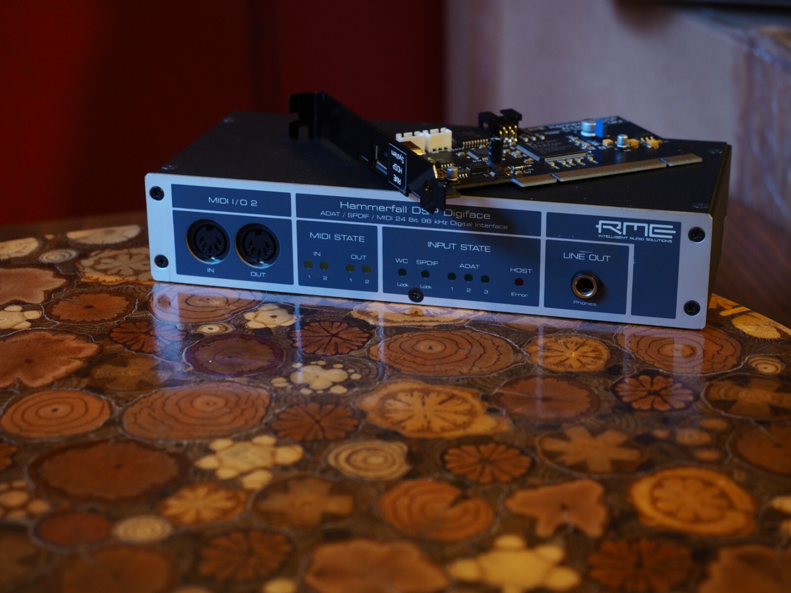 RME Hammerfall Digiface+ RME Hdsp Pci Card Interface for Multiface 