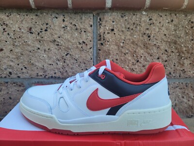 New Size 10 Nike FB1362-102 Men\'s Full Force Low Shoes Sneaker Red White Full Force Low  main image 4