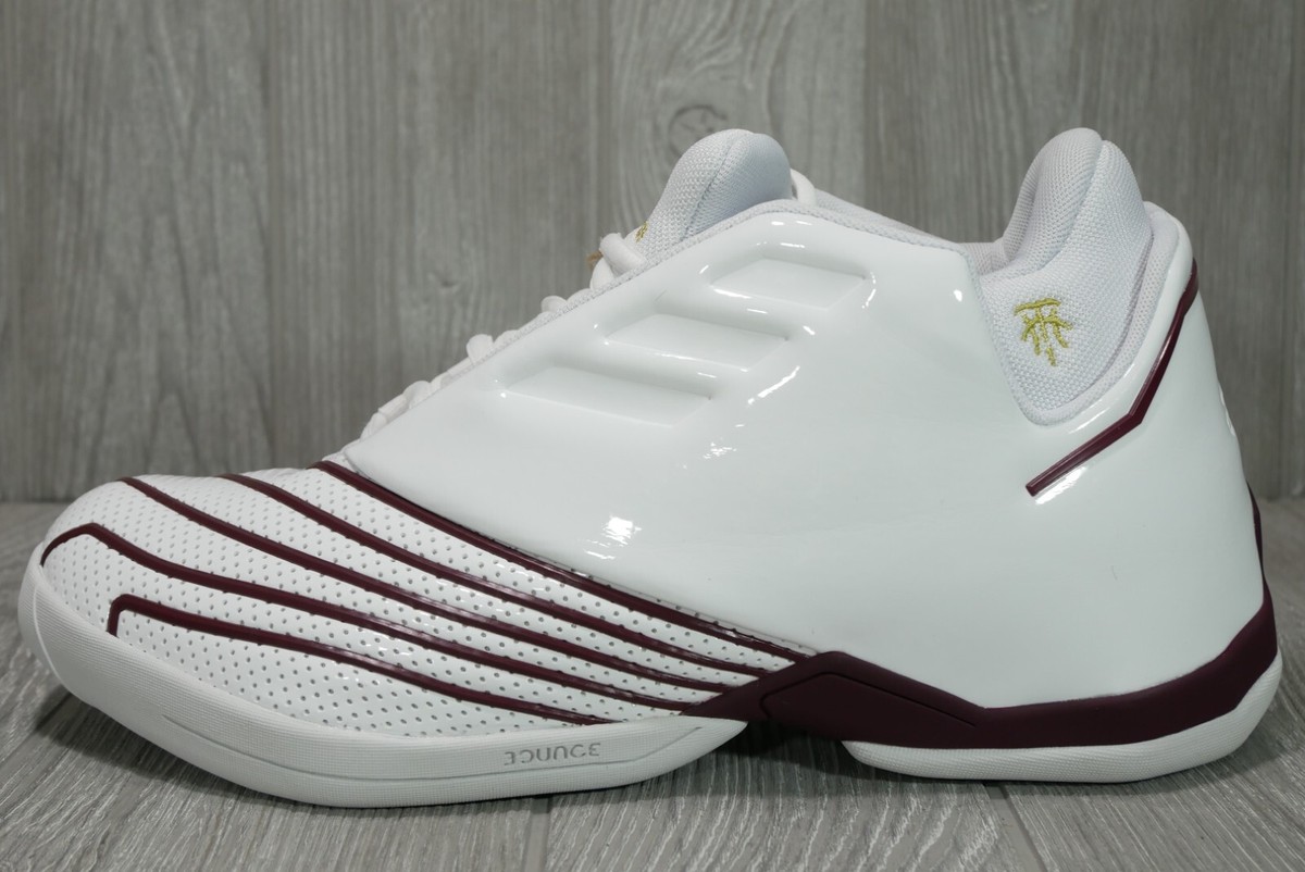 Adidas T-Mac 2 Restomod Maroon Basketball Shoes Men Sz:10 HQ6977