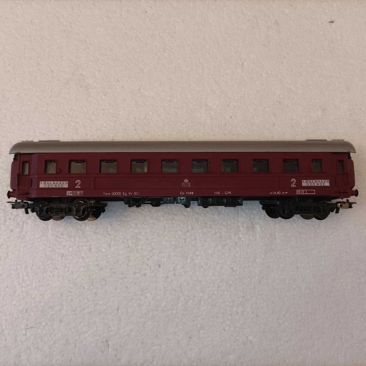 Voiture voyageurs SNCF 2ème classe Corail TER "Région Centre&quot