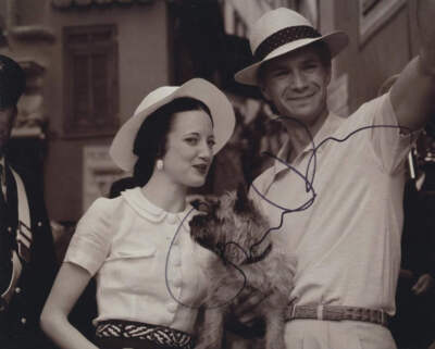JAMES D'ARCY - ORIGINAL SIGNED AUTOGRAMM