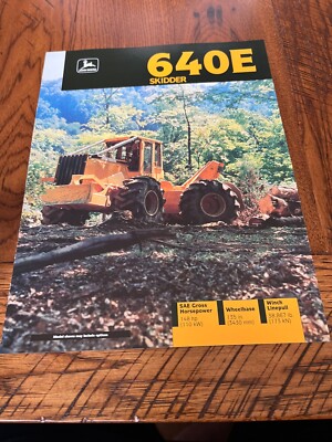 John Deere 640E Skidder Brochure FCCA