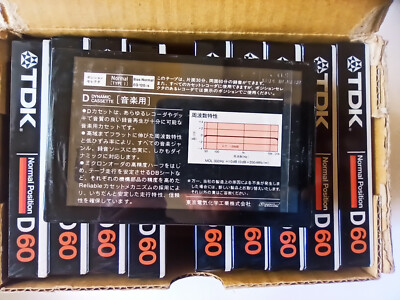 TDK D 60 1982 Japan New 1psc | eBay