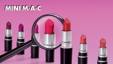 NEW MAC Lipstick Mini Travel Size, 100 AUTHENTIC, Choose Your Color