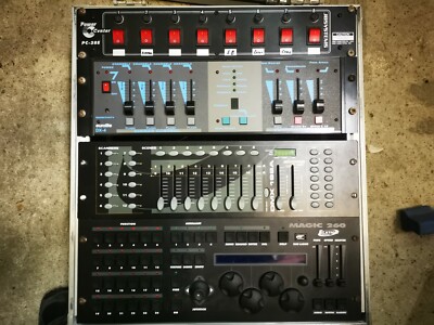 JB Systems / Eurolite / Elation - Lichtsteuerung komplett mit Case