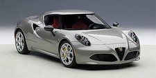 Autoart ALFA ROMEO 4C DARK GREY Composite Model 1:18*New Item!