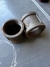 SCI 2" Coupling Threaded Cast Pipe Fitting Steel 2"