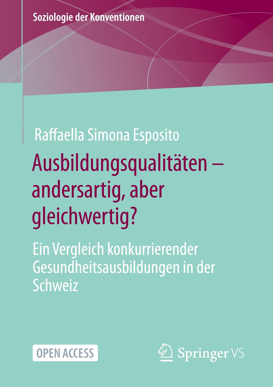 Thumbnail - Ausbildungsqualitäten - Andersartig, Aber Gleichwertig?, Raffaella
