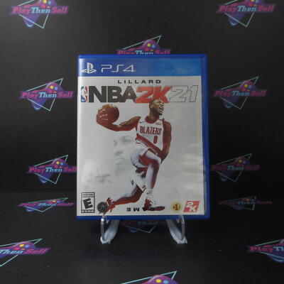Refurbished NBA 2K21 PS4 PlayStation 4 Complete - Very Good