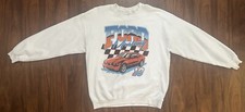 Ford Official Mustang "10" Graphic Crew Sweatshirt Mens Large Retro Looking