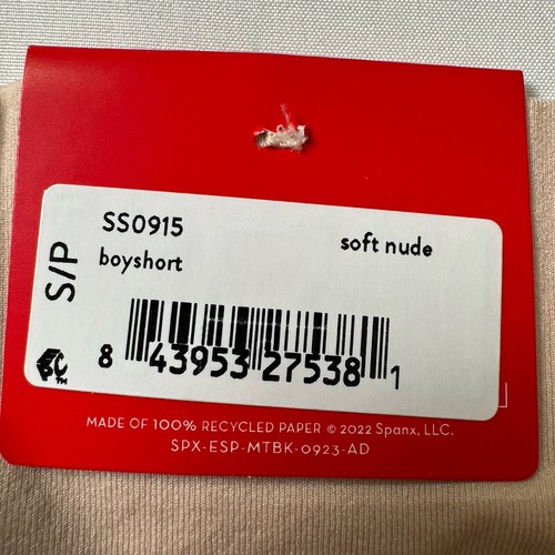 Spanx Boyshort S Everyday Shaping Panty Womens Soft Nude New W Tags - Picture 5 of 7