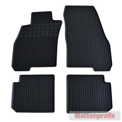 MP Gummimatten Gummifußmatten 4-teilig für Alfa Romeo Mito 955 ab Bj.09/2008 -