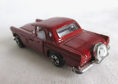 VTG ZYLMEX P356 56 FORD THUNDERBIRD T-BIRD RED OPENING DOORS METAL