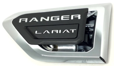 2019 - 2023 Ford Ranger Lariat LH driver side Fender Vent Emblem