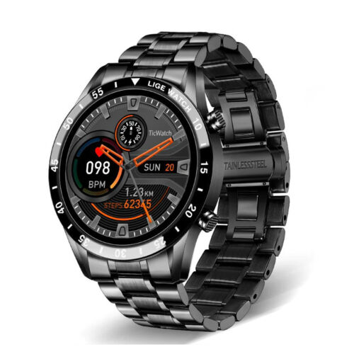 New Men Bluetooth Call Waterproof Sports Fitness tracker Android IOS Smart Watch - Bild 8 von 12