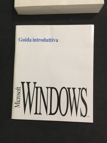 MICROSOFT WINDOWS VERSIÓN 3.1 PC IBM MANUAL DE USUARIO USADO ITA - Bild 3 von 5