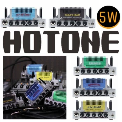 Hotone Gitarrenverstärker Verstärker Kopf 5W AB Verstärker mit CAB SIM Line Ausg