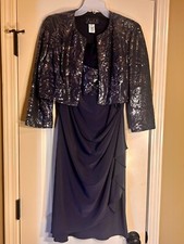Alex Evenings Formal Mother-of-the-Bride knee length dress - Women's US Size 10