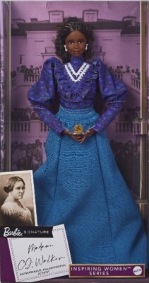 Matell Madam C.J. Walker Barbie Inspiring Women Collectors Doll (HLM19)
